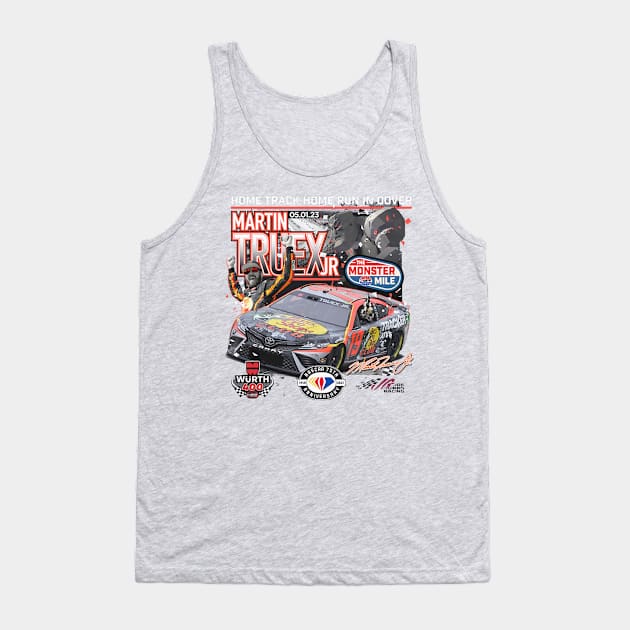 Martin Truex Jr. Checkered Flag Tank Top by art.Hamdan